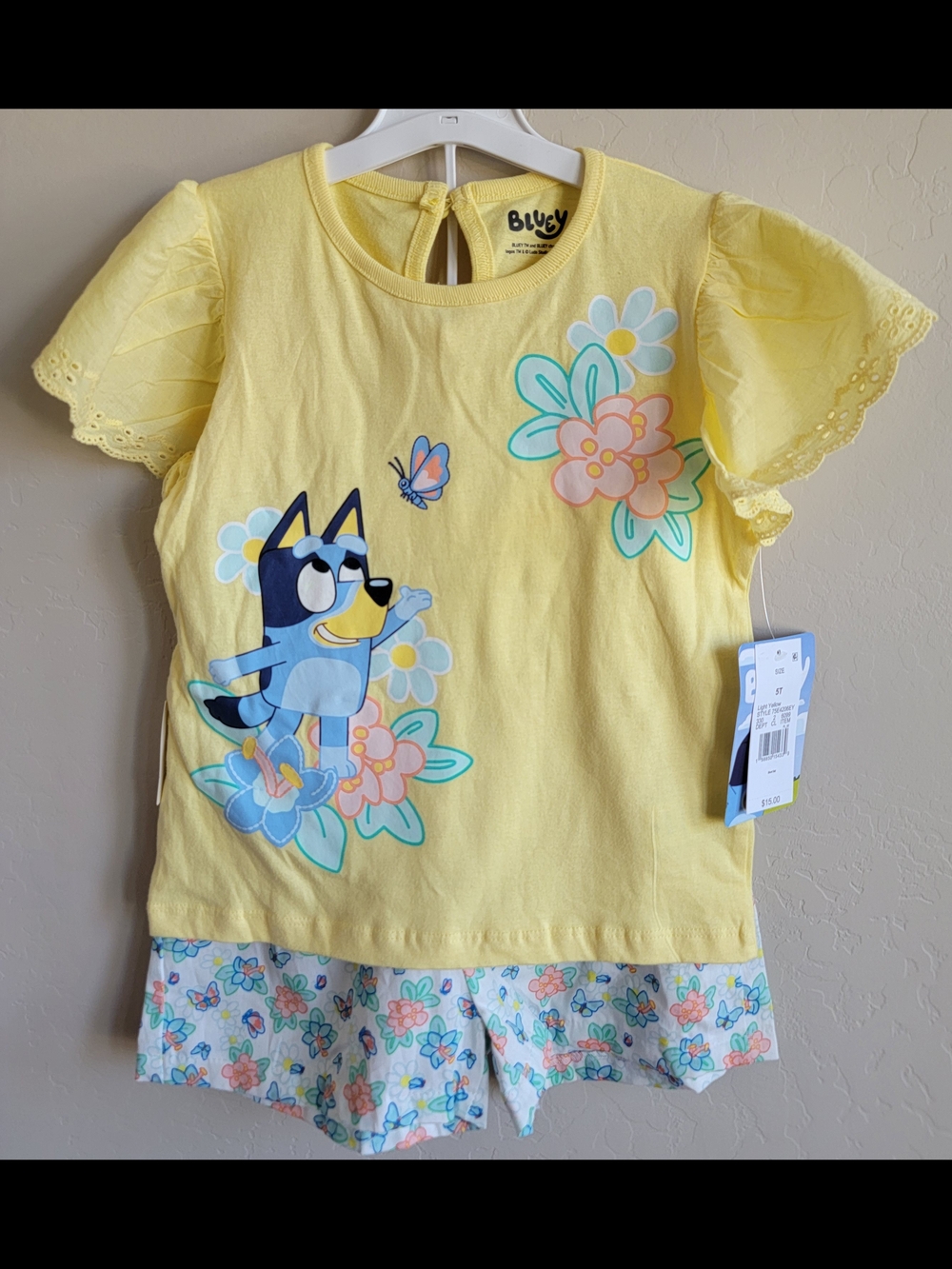 Bluey Girls 2-Piece Set 5T